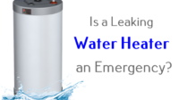 is a leaking water heater an emergency