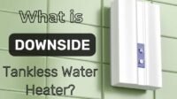 What is the downside of a tankless water heater
