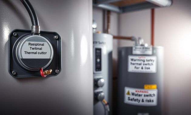 Water Heater Thermal Switch Safety Warning